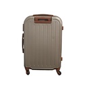 Brown expandable abs hardshell spinner  Luggage