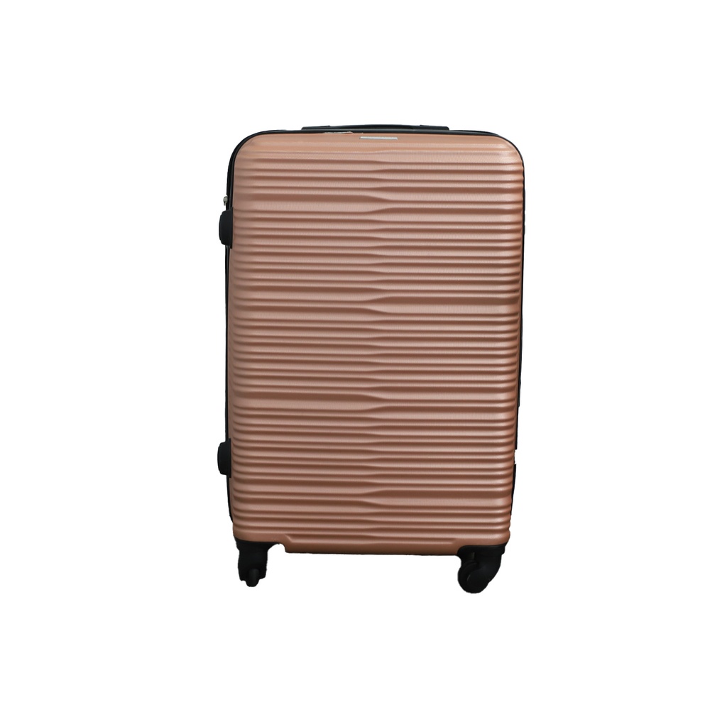 Hard-shell trolley suitcases in Rose gold 2 Pcs