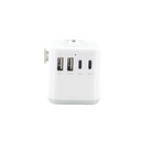 Tessan Universal Adapter, Worldwide Travel Plug Adaptor with 2 USB A and 3 USB C Ports