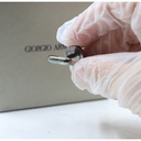 Giorgio Armani Sterling Silver 925 Green Yellow Cufflinks