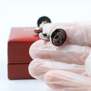 Salvator Ferragamo Made In Italy Owl Cufflinks