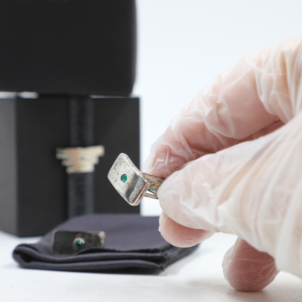 Emporio Armani Silver Cufflinks