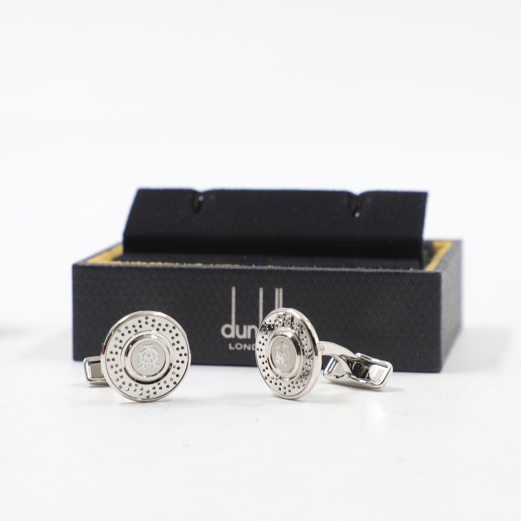 Dunhill Steel Cufflinks
