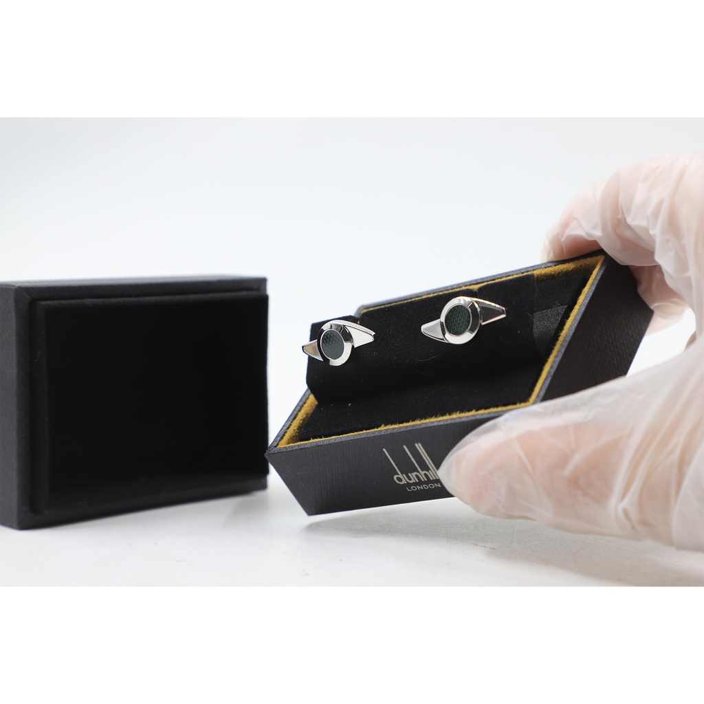Dunhill Silver Shuriken Cufflinks 925