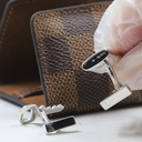 Louis Vuitton 925 Silver Cufflinks Lock And Key