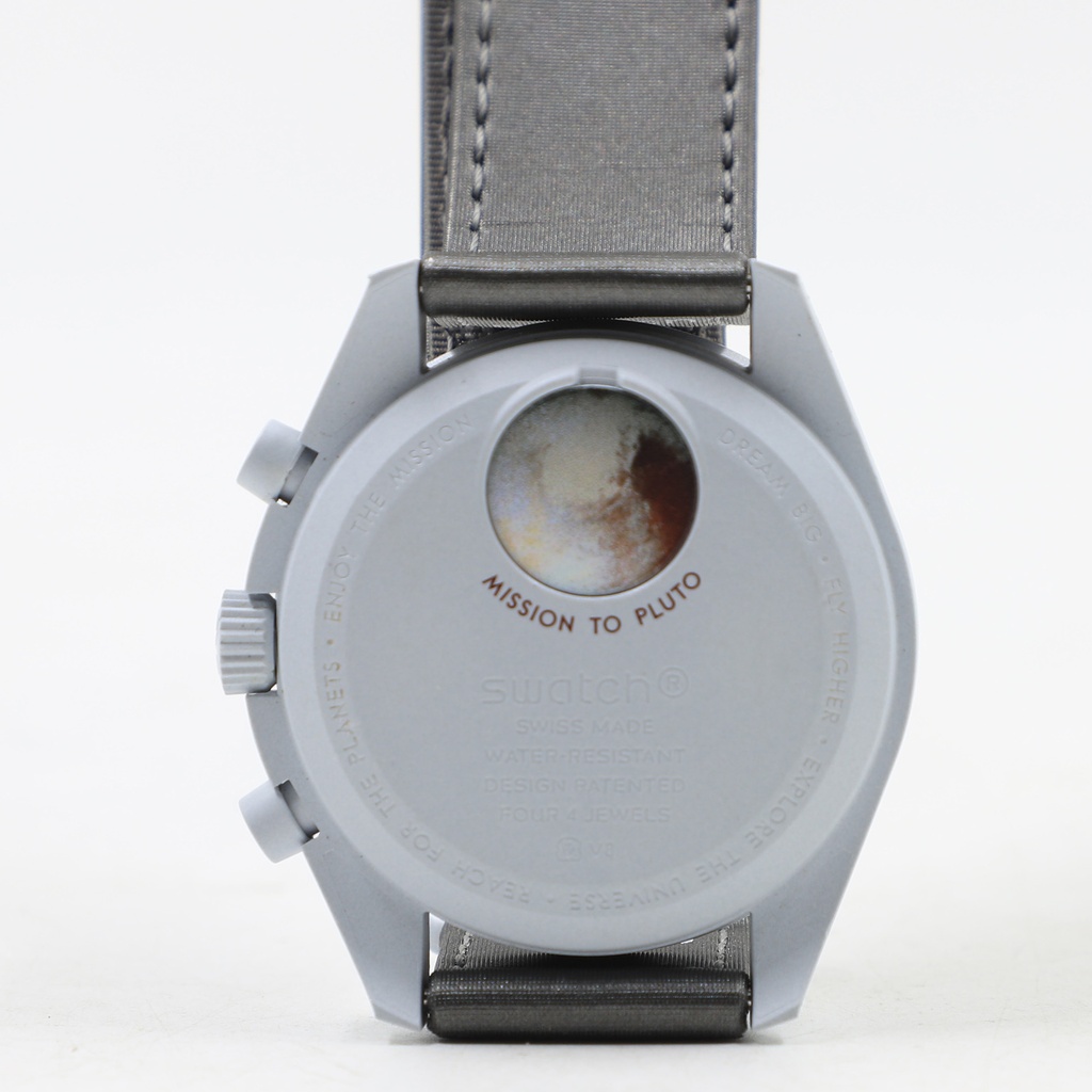 Omega Swatch SpeedMaster Mission to pluto