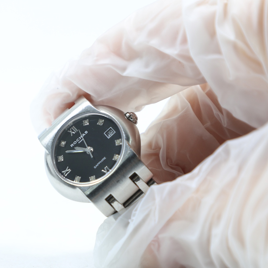 Rochas Swiss Made RH9001L Women Watch, All Stainless Steel