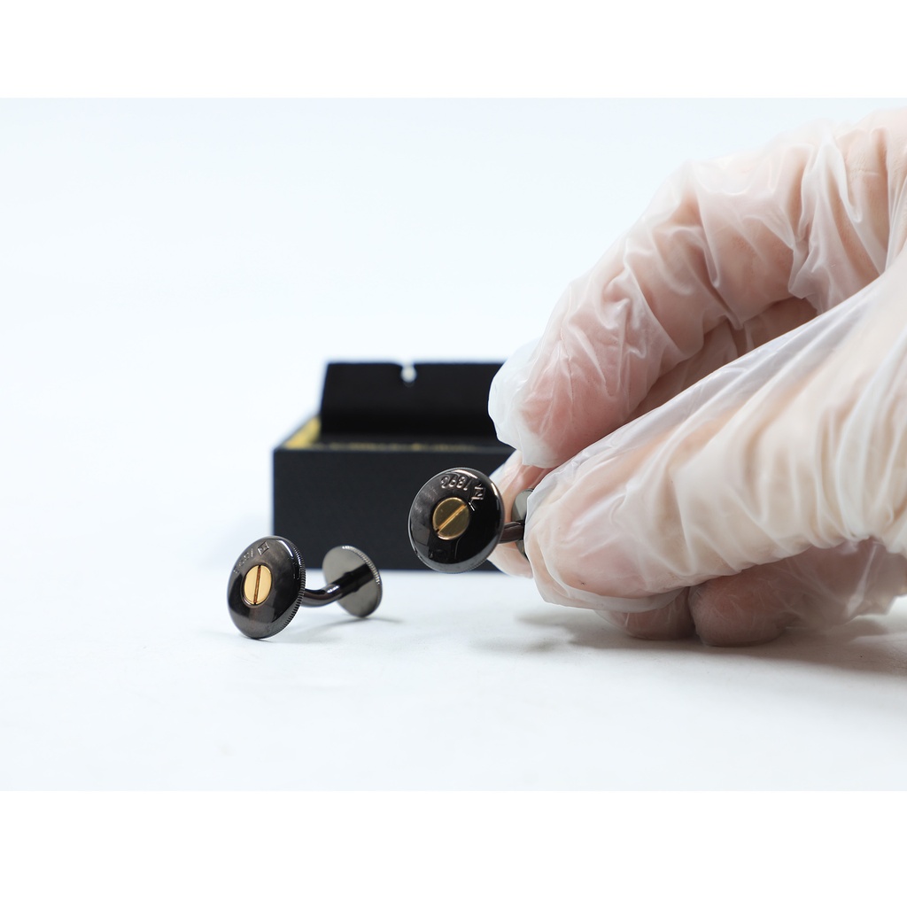 Dunhill Dark Brown 1893 Cufflinks Luxury