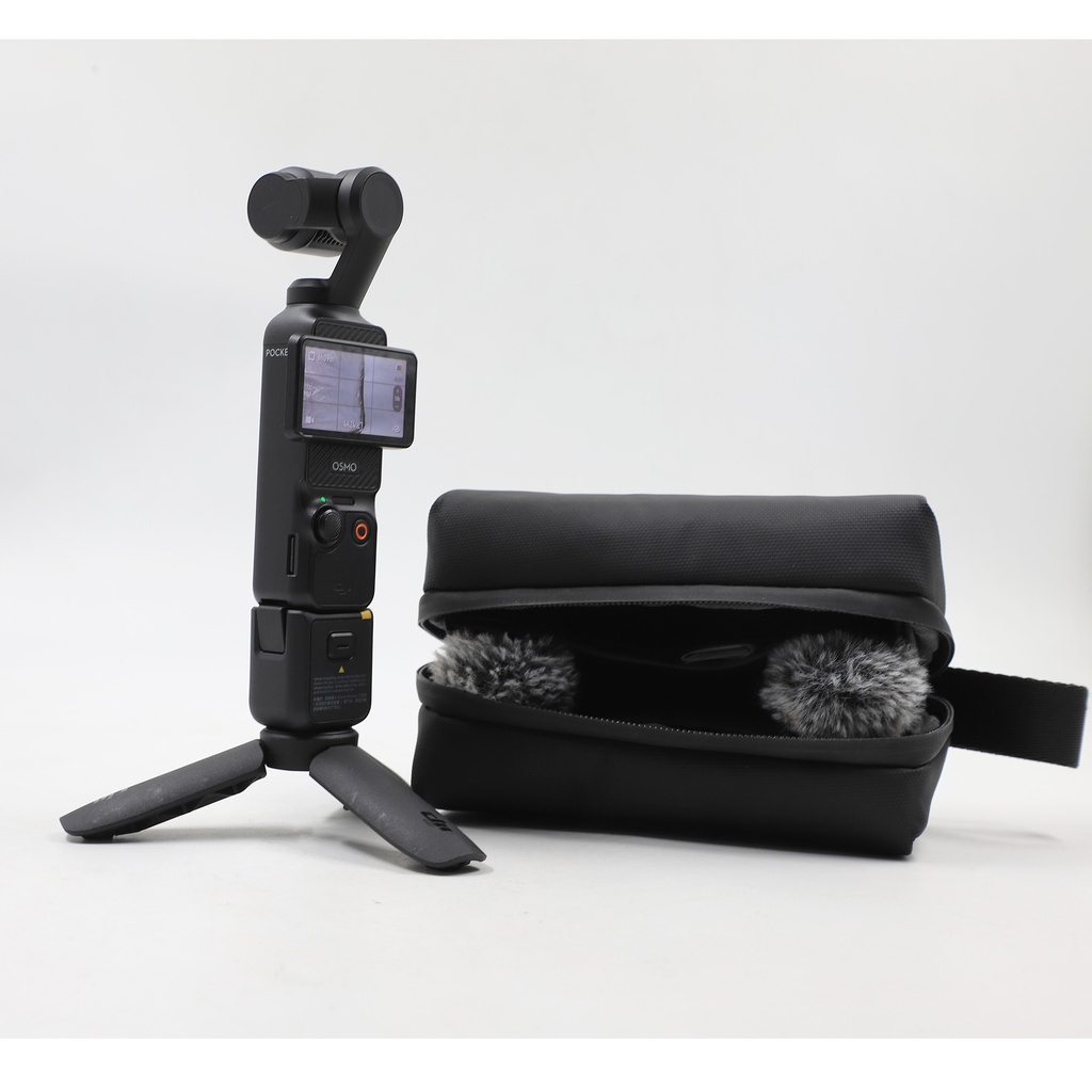 DJi Pocket 3 Contain Tripod 2 Microphone And Pouch
