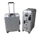 Tumi 19 Degree Aluminum 2 Cases Small Cabinet & Medium 66 x 45.5 x 25.5, 55 Litters Luxury Travel Luggage Cabinet Size ** Original Price > 10,000 Qar**