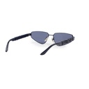Balenciaga BB0107S 003 Navy Blue Sunglasses  Lens With :57, Bridge Width:17