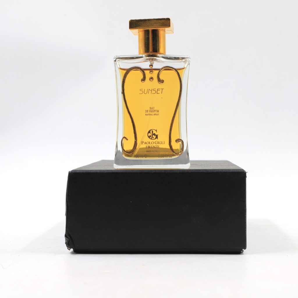 Sunset Eau De Parfum Natural Spra Paolo Gigli Firenze Made in Italy 100 ml, 90 ml ~