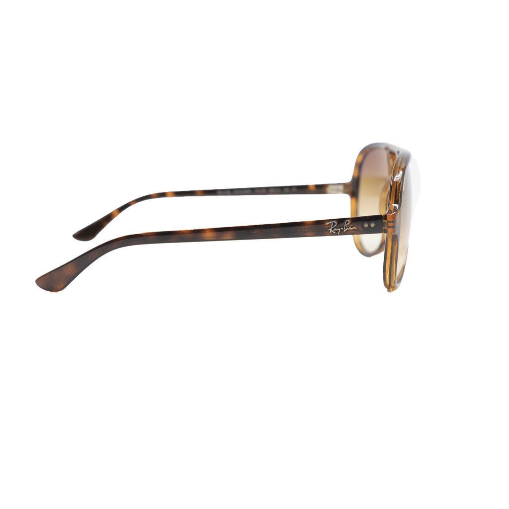 Ray-Ban Sunglasses  Cats 5000 Tortoise RB4125 710/51  Lens With :59, Bridge Width:13 ( Screen Scratch )