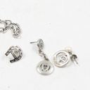 Aigner Necklace 3 Different Earings Bracelet