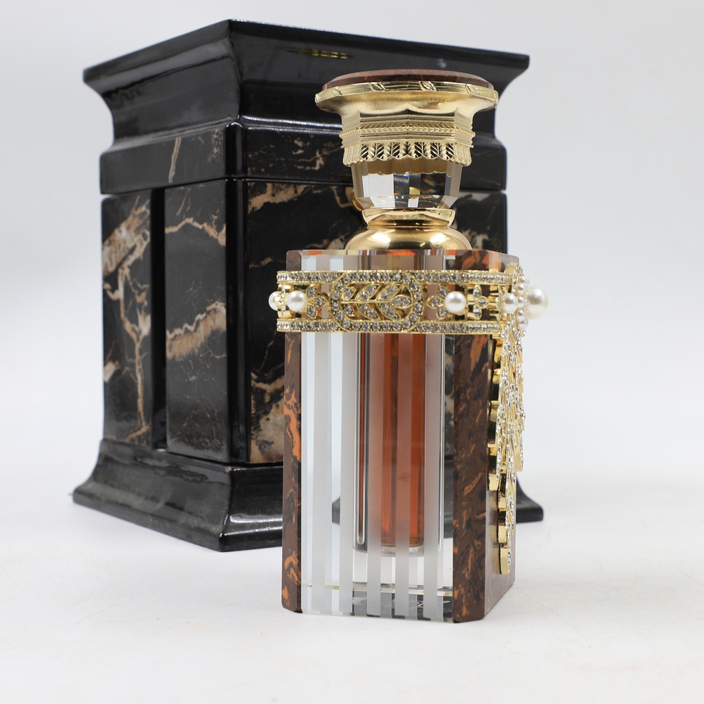 Surrati Kariman + Surati Mchyar Luxury Oud Perfumes 2 Piece ** One Piece Broken And Empty**
