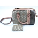 CrisBella Printed Duffle Bag With Detachable Strap And Wallet