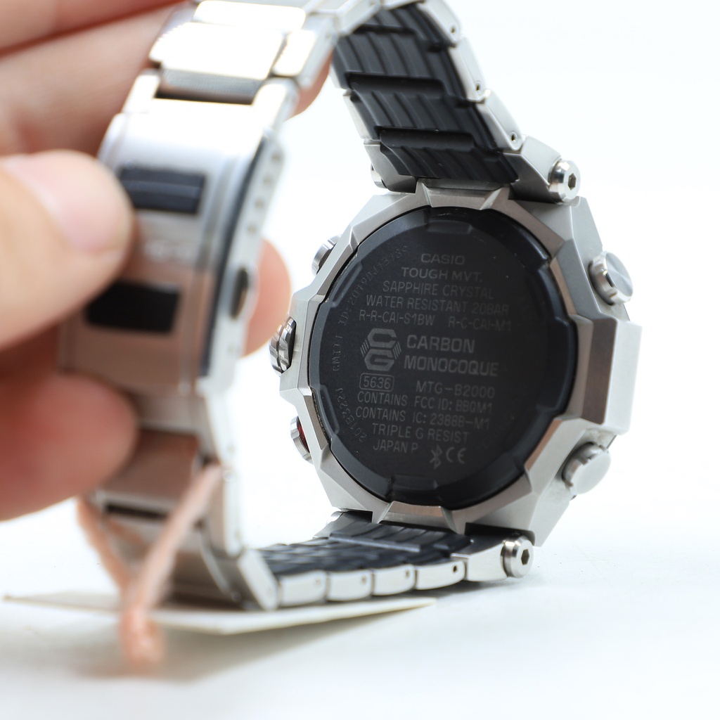 Casio MTG-B2000-1A Carbon Monocoque, Touch Mvt, Sapphire Crystal