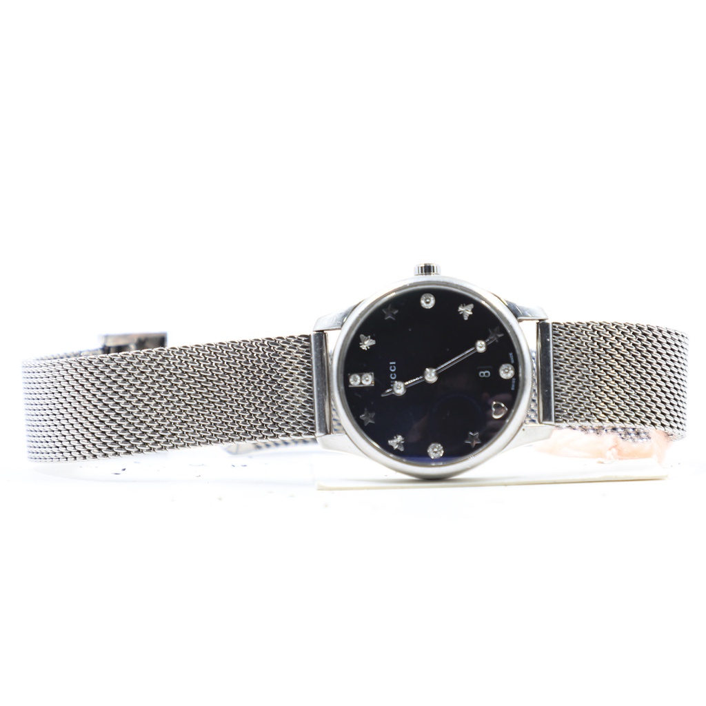 Gucci 126.5,17562002, Stainless Steel Water Resistant, ** Contain Scratch On Top