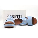 Caretti Legend 6969 Joy Arctic Cup Nickel Matt Memory Sandal  Color Light Blue Size - 10 ½