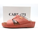 Caretti Legend 4177 Memory Saffiano Mango P.l.Gold Matt Sandal  Size - 8