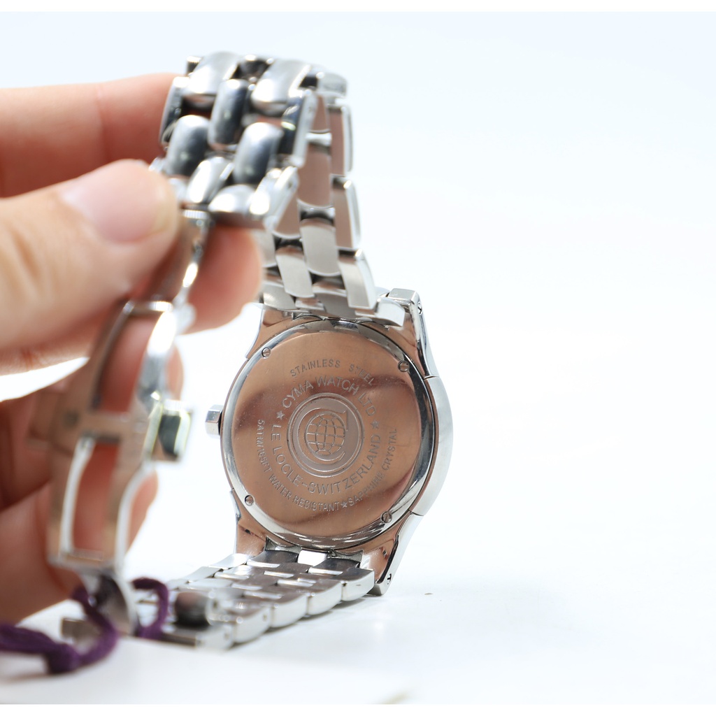 Cyma Signature, Le Locle-Switzerland, Sapphire Crystal