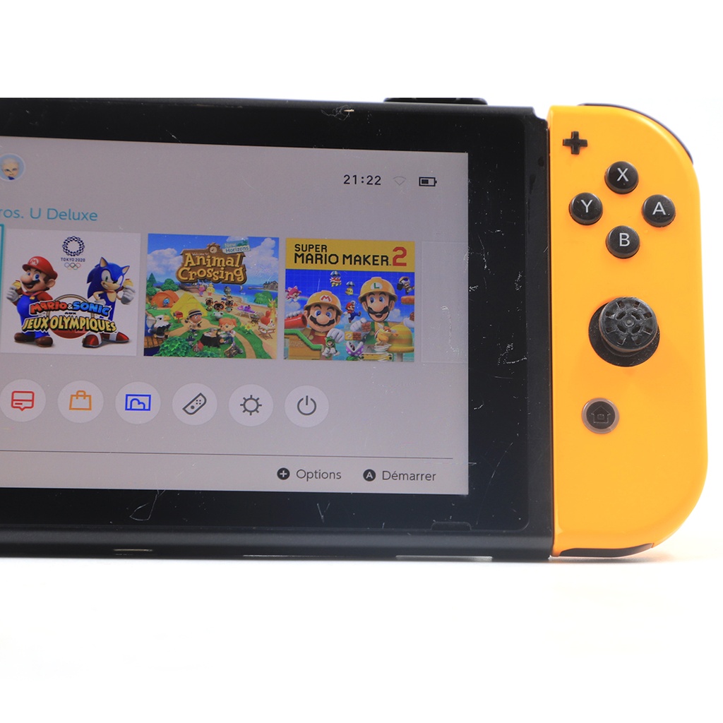 Nintendo Switch v2 + Super Mario Delux Game , ** Spong On the joystick is here**