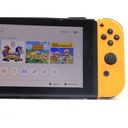 Nintendo Switch v2 + Super Mario Delux Game , ** Spong On the joystick is here**