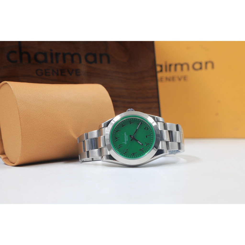 Chairman Swiss Made Water Resistant, Stainless Steel