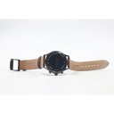 Fossil BQ2814 Fenmore Multifunction Stainless Steel/Leather Watch for Men, 44 mm Size, Gray