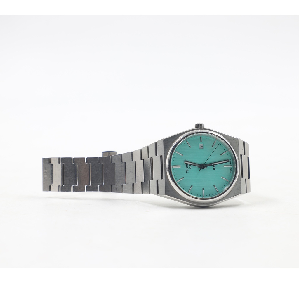 Tissot PRX LMY X2L PVT, Stainless Steel T137410 A green