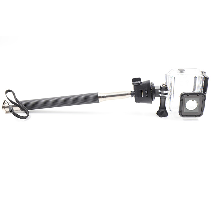 Action Camera Case For GoPro + Selfie Stick