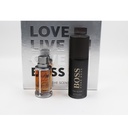 Boss The Scent Love Live Give,  Deodorant Spray 150 ml + Eau De Toilette  50 ml