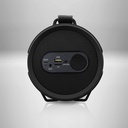 Pyle PBMSPG7 Blaster Wave Black With Bluettoth Wireless Streaming, Mp3,USB,Micro SD  ** Damaged Box