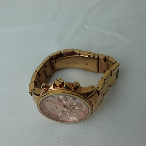 Armani Exchange rose gold Lady Banks Watch for Women