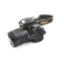 Nikon DSLR Camera D5600 AF-P 18-55mm Lens With Extra Nikon Lens  AF-S DX Zoom-Nikkor 55-200 mm F.4- +Pouch