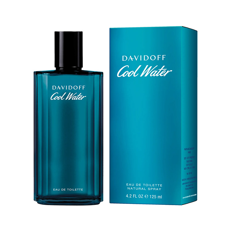 Davidoff Cool Water 125 ml, Natural Spray 3.4 Fl.Oz