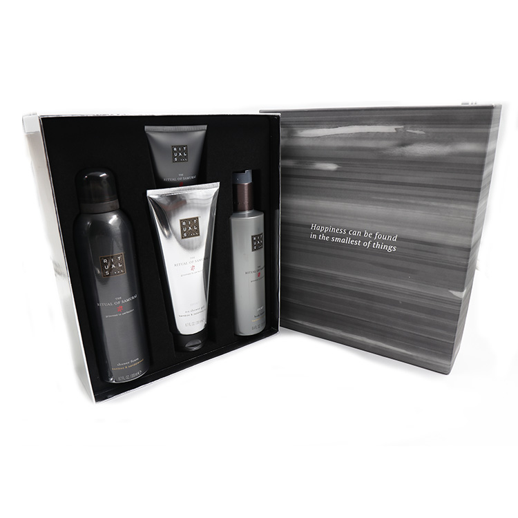 The Ritual Of Samurain Groomed To Perfection: Face Scrub + Shower Foam + Body Lotion + Shower Gel