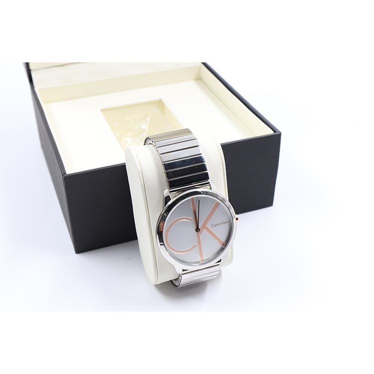 Calvin Klein K3M 21B Water Resistant All Stainless Steel, Swiss Made