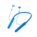 Sony - C400 Wireless Behind-Neck in Ear Headphone Blue (WIC400/L)