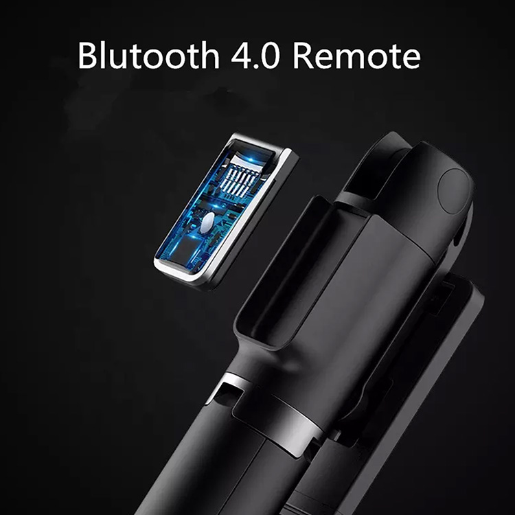 Amazlife P40 Cell Phone Monopod Wireless Selfie Stick Blue tooth Tripod Stand 3 in 1 with Remote Control