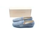 Vivaia Square-Toe Patterned Loafers-Rich Grey