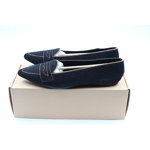 vivaia Pointed-Toe Patterned Flats, Color: