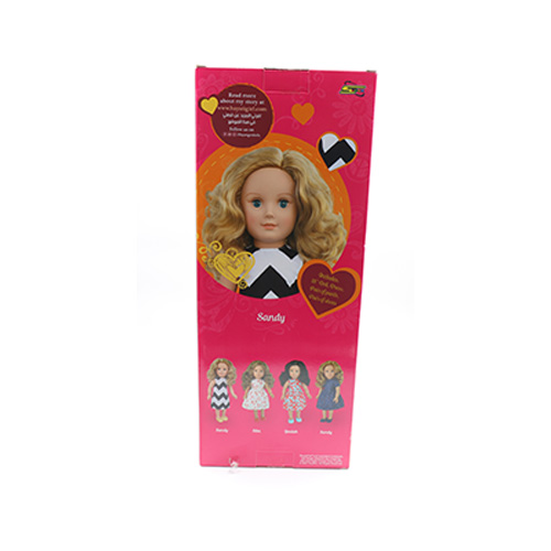 Hayati Girl Sandy Weavy Dress In Chevron Pattern Dress