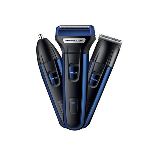 Hamilton HT-2232, Multi-Functional Grooming, Shaver+ Trimmer + Nose Trimmer