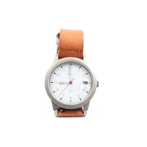 Knot Timepiece TS-36, All Titanium Case. Solar Movt Water Resistant 10 ATM