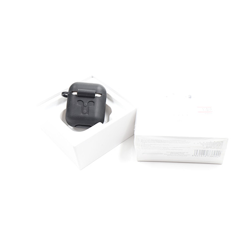 Hoco DES03,  Bluetooth White Earbuds + Black Cover Holder