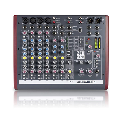 Alen & Heat Zed 1FX Compact Professional Stereo Mixer
