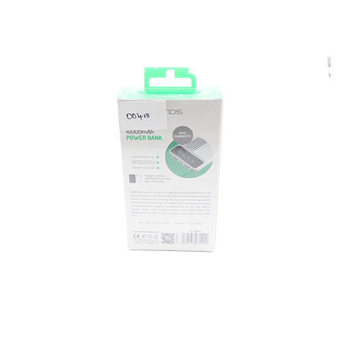 IENDS 10000mAh Dual USb Ports Power Bank 2A Output