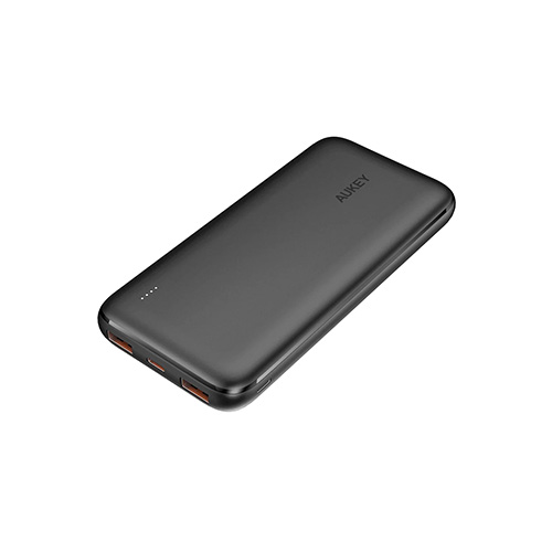 Aukey Basix Slim PB-N73 Black 10000mAh Ultra-Thin Power Bank