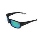 Maui Jim Local Kine MJ 810-27M Wrap Black Sunglasses Polarized Blue Lenses 61mm